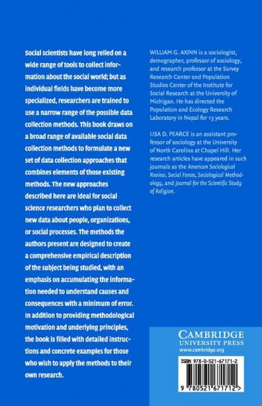 Mixed Method Data Collection Strategies