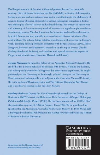 The Cambridge Companion to Popper