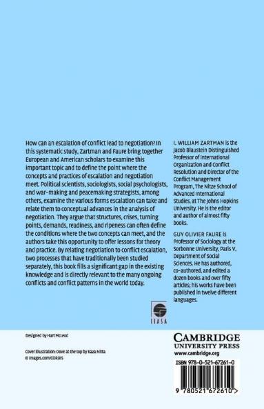 Escalation and Negotiation in International Conflicts