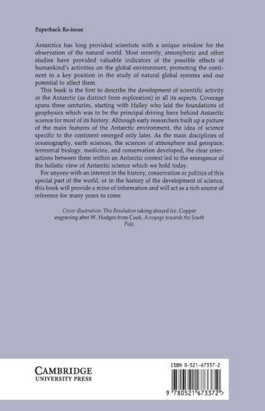 A History of Antarctic Science