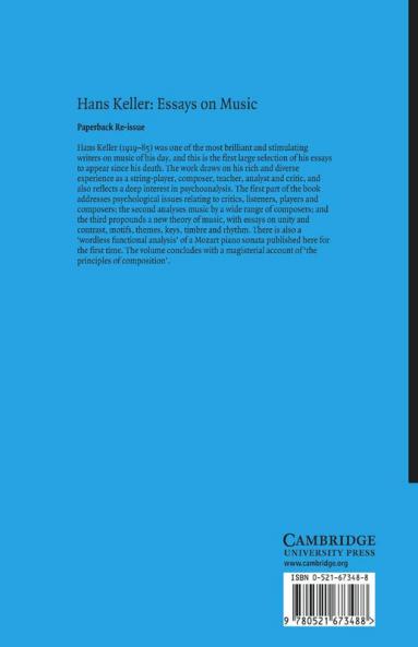 Essays on Music