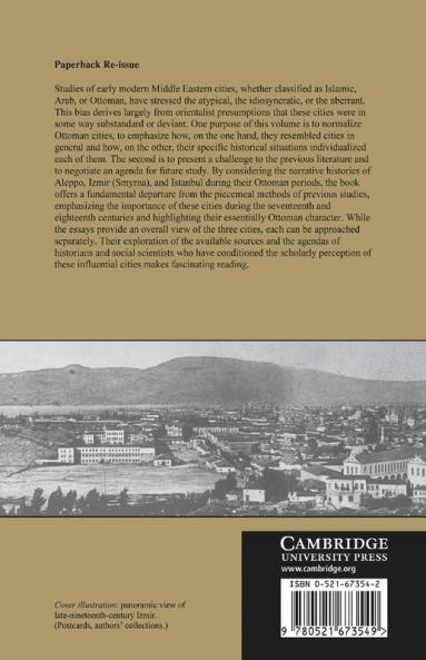 The Ottoman City Between East and West