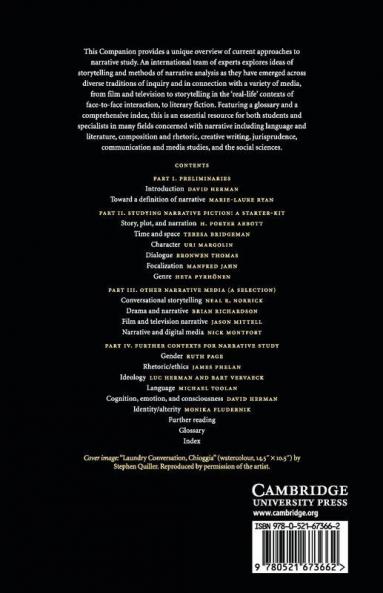 The Cambridge Companion to Narrative