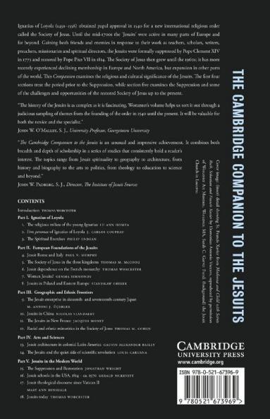 The Cambridge Companion to the Jesuits