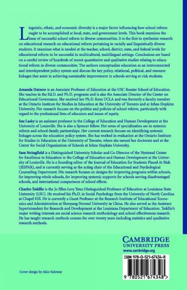 Integrating Educational Systems for Successful Reform in Diverse Contexts