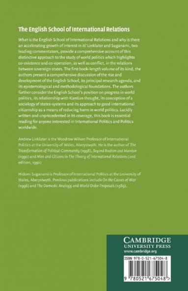 The English School of International Relations