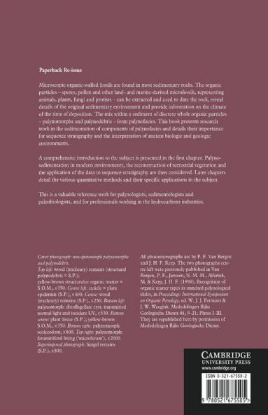 Sedimentation of Organic Particles