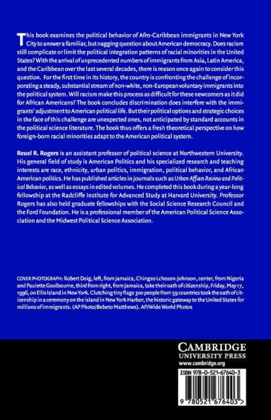 Afro Immigrants Politics Incorp