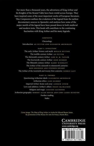 The Cambridge Companion to the Arthurian Legend