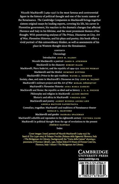 The Cambridge Companion to Machiavelli