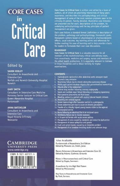 Core Cases in Critical Care