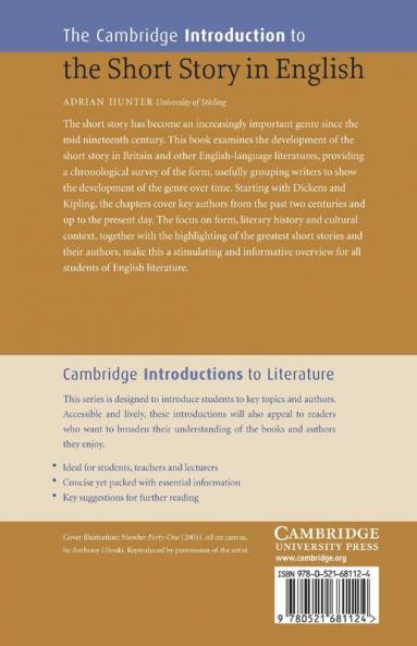The Cambridge Introduction to the Short Story in English