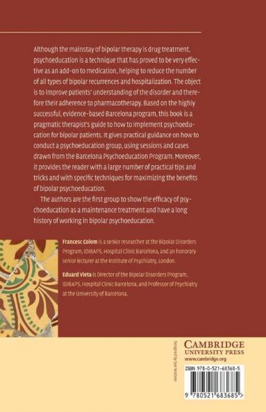 Psychoeducation Manual for Bipolar Disorder