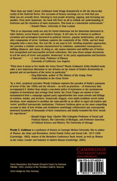 Terror and Democracy in the Age of Stalin