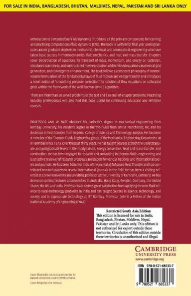 Introduction To Computational Fluid Dynamics (South Asia Edition)