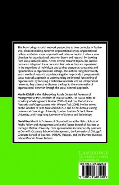 Interpersonal Networks Organization