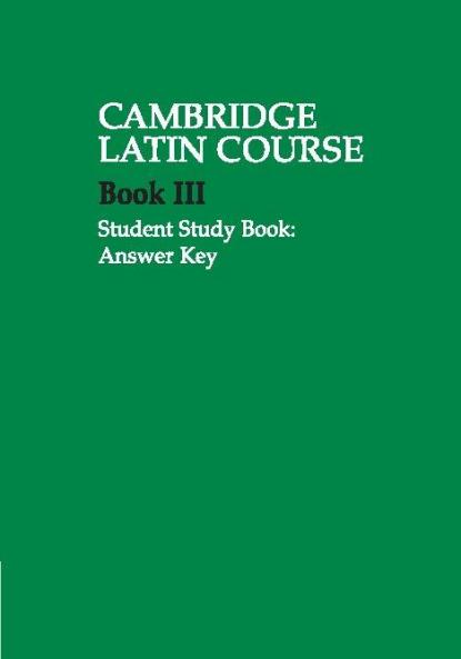 Cambridge Latin Course 3