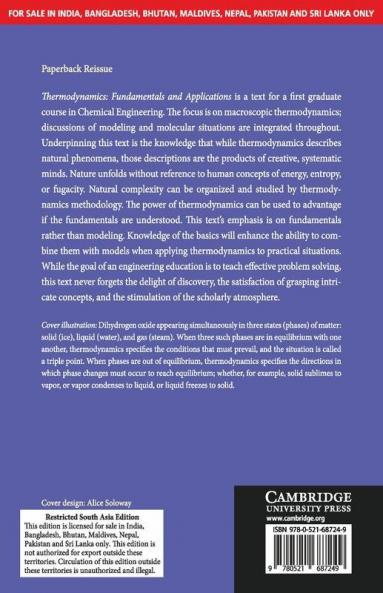 Thermodynamics (South Asia Edition)