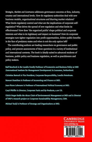Strategies Markets and Governance