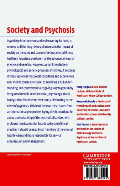 Society and Psychosis