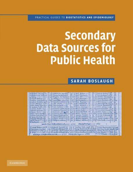 Secondary Data Sources for Pub Hlth
