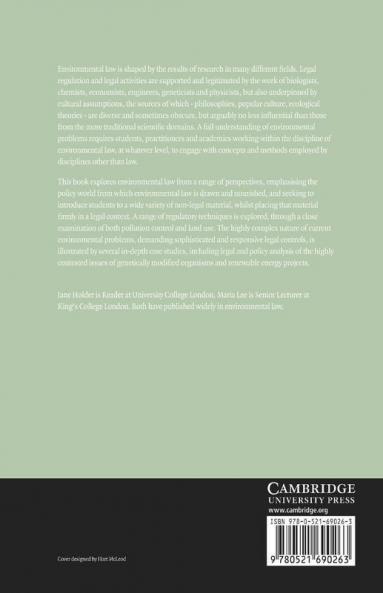 Environmental Protection Law and Policy