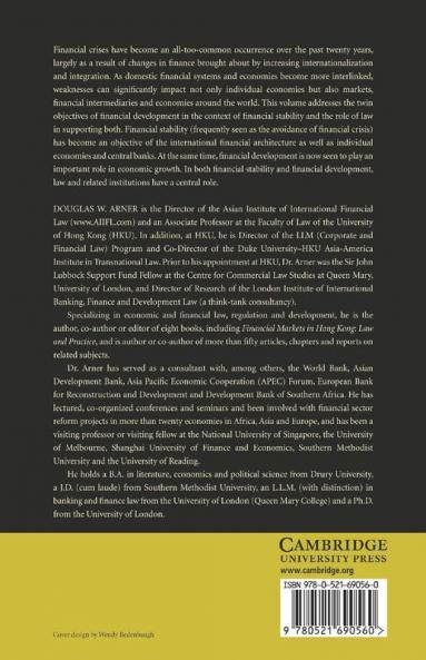 Financial Stability Economic Growth and the Role of Law