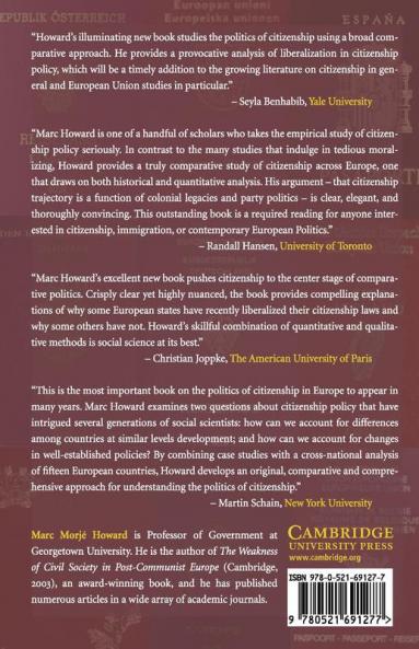 The Politics of Citizenship in Europe