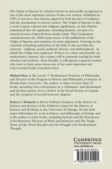 The Cambridge Companion to the Origin of Species