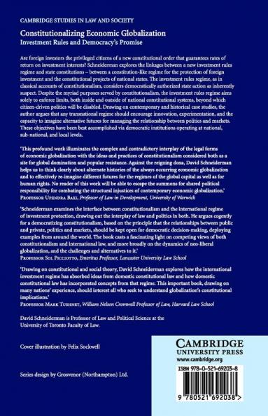 Constitutionalizing Economic Globalization