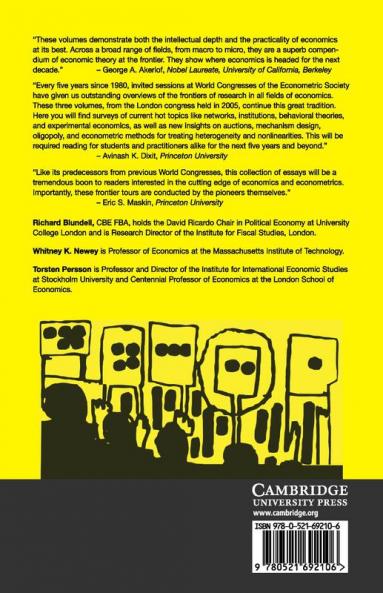 Advances in Economics and Econometrics