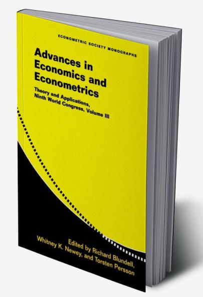 Advances in Economics and Econometrics