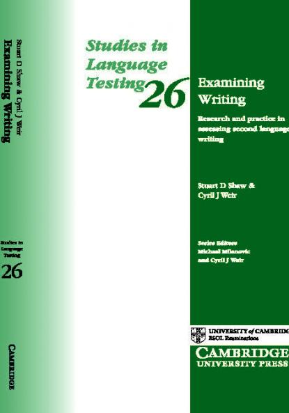 Examining Writing