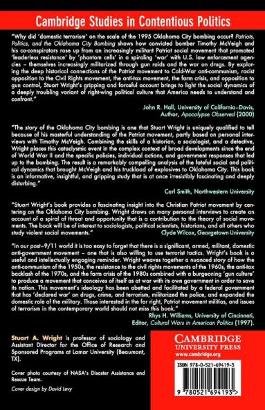 Patriots Politics and the Oklahoma City Bombing