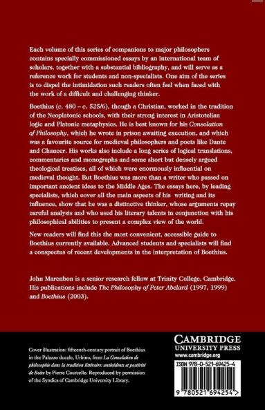 Camb Companion to Boethius