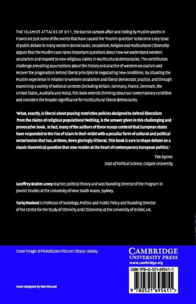 Secularism Religion and Multicultural Citizenship