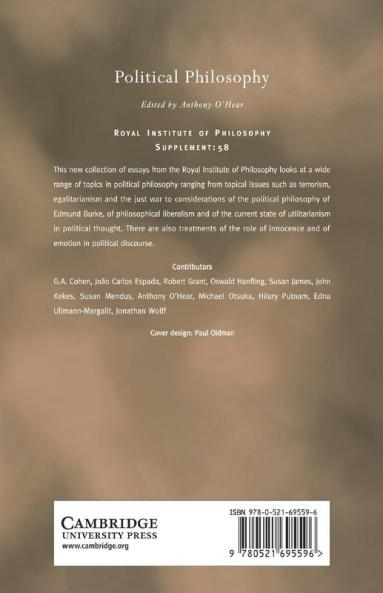 Political Philosophy