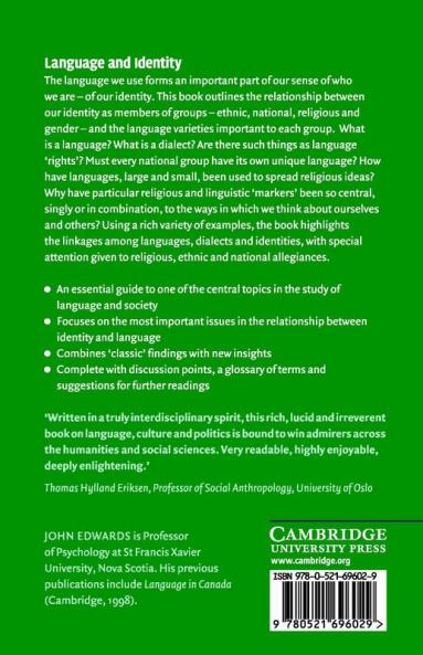 Language and Identity