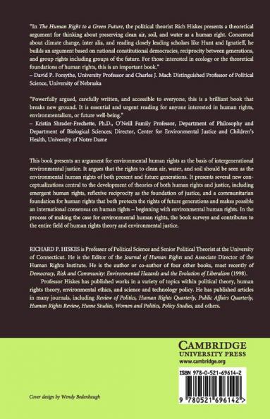 The Human Right to a Green Future