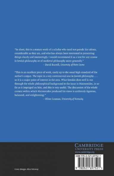 Maimonides on the Origin of the World