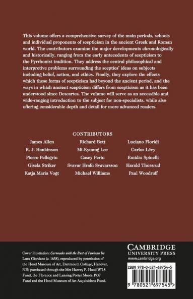 The Cambridge Companion to Ancient Scepticism