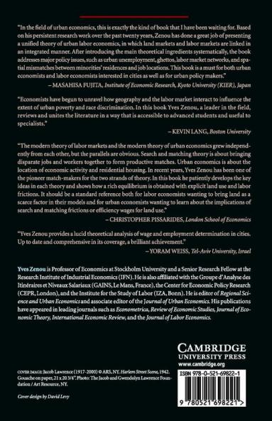Urban Labor Economics