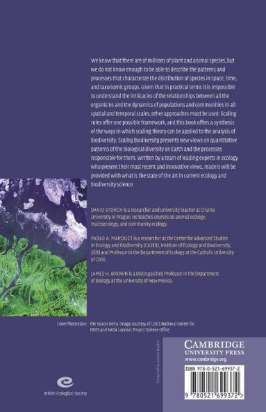 Scaling Biodiversity