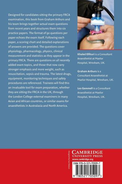 MCQs for the Primary FRCA