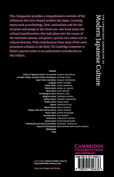 The Cambridge Companion to Modern Japanese Culture