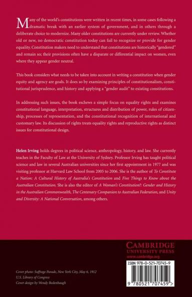 Gender and the Constitution
