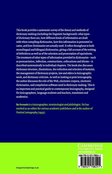 A Handbook of Lexicography