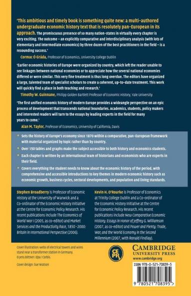 The Cambridge Economic History of Modern Europe