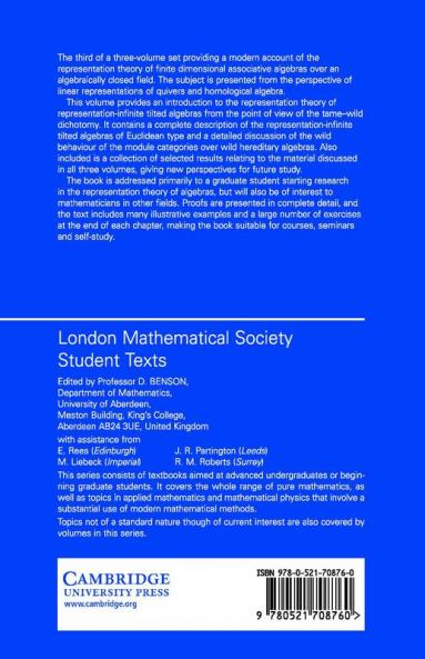 Elements of the Representation Theory of Associative Algebras