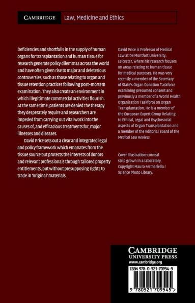 Human Tissue in Transplantation and Research